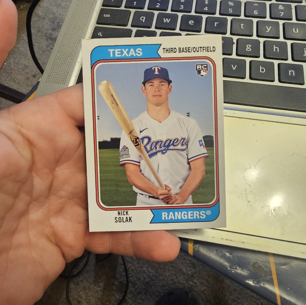 Nick solak baseball card